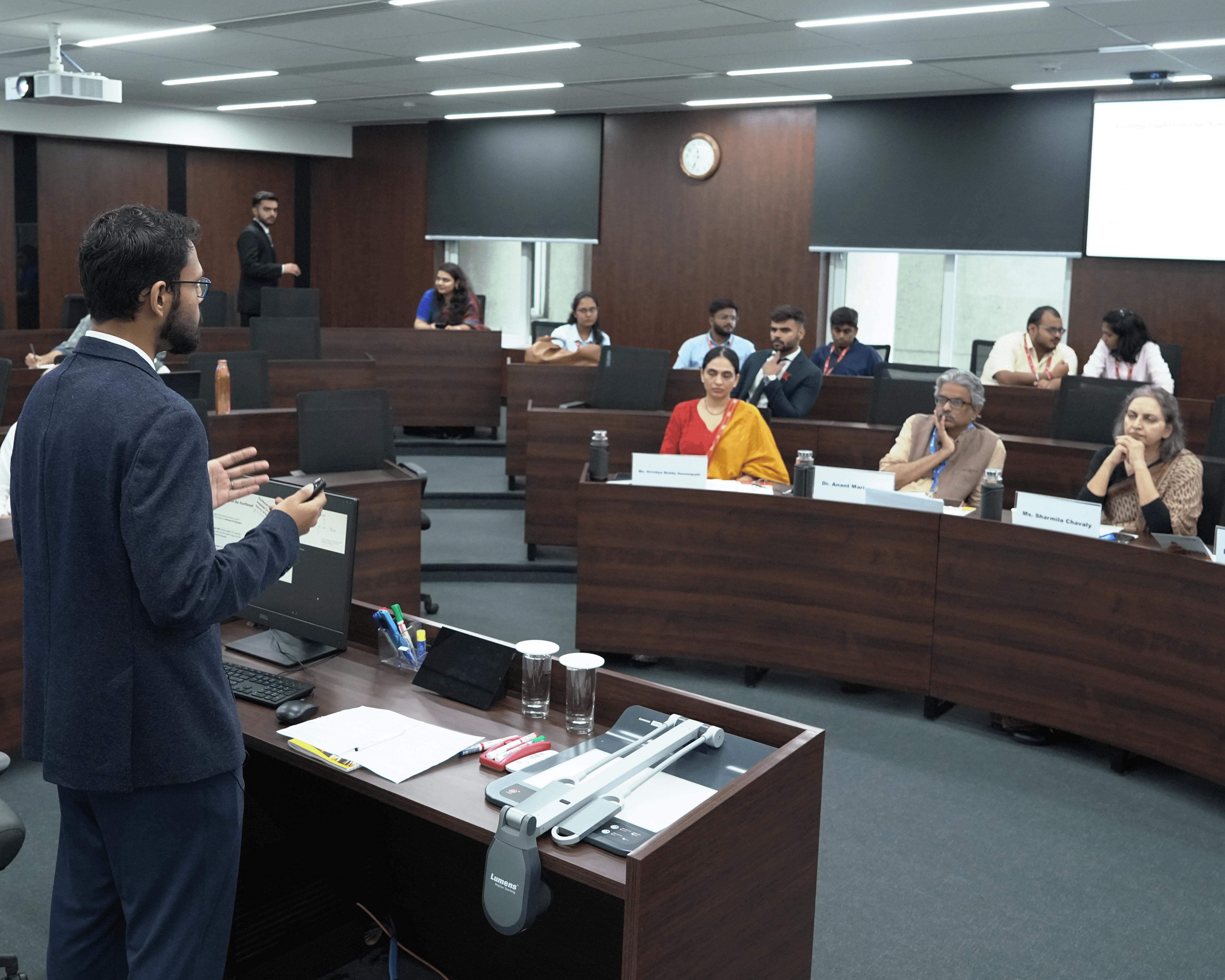 Speaking at Kautilya.